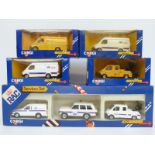 Five Corgi diecast model recovery vehicles and vehicle sets including AA, RAC Services set C21 etc,