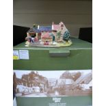 Limited Edition boxed large Lilliput Lane 'Home Farm Beamish' with certificate no.