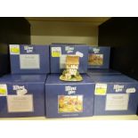 Twenty blue boxed small Lilliput Lane cottages to include Amberley Rose,