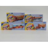 Four Corgi Classics Chipperfields Circus diecast model sets Bedford O Articulated Horsebox 97887,