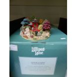 Limited edition boxed large Lilliput Lane 'Reflections of Jade' cert no.