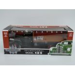 ERTL 1:16 scale diecast model International Model KB-5 flatbed truck,