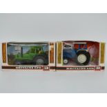 Two Britains model tractors Ford 6600 9524 and Deutz 9526,