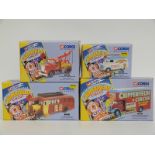 Four Corgi Classics Chipperfield's Circus diecast model sets Bedford Pantechnicon Billy Smee