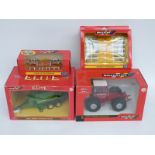 Four Britains 1:32 scale diecast model farm vehicles and accessory sets,