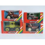 Four Britains model tractors Mercedes-Benz 9525, Fiat Half Truck 9527,