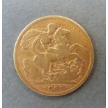 A 1905 gold full sovereign