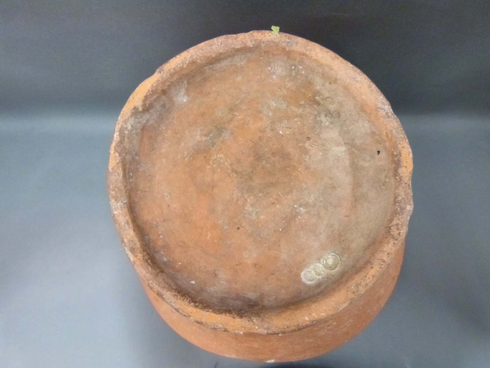 A large antique terracotta jar, 18th/19thC possibly much earlier, - Image 2 of 2