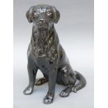 Beswick black fireside Labrador