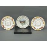 Two Wedgwood limited edition plates,