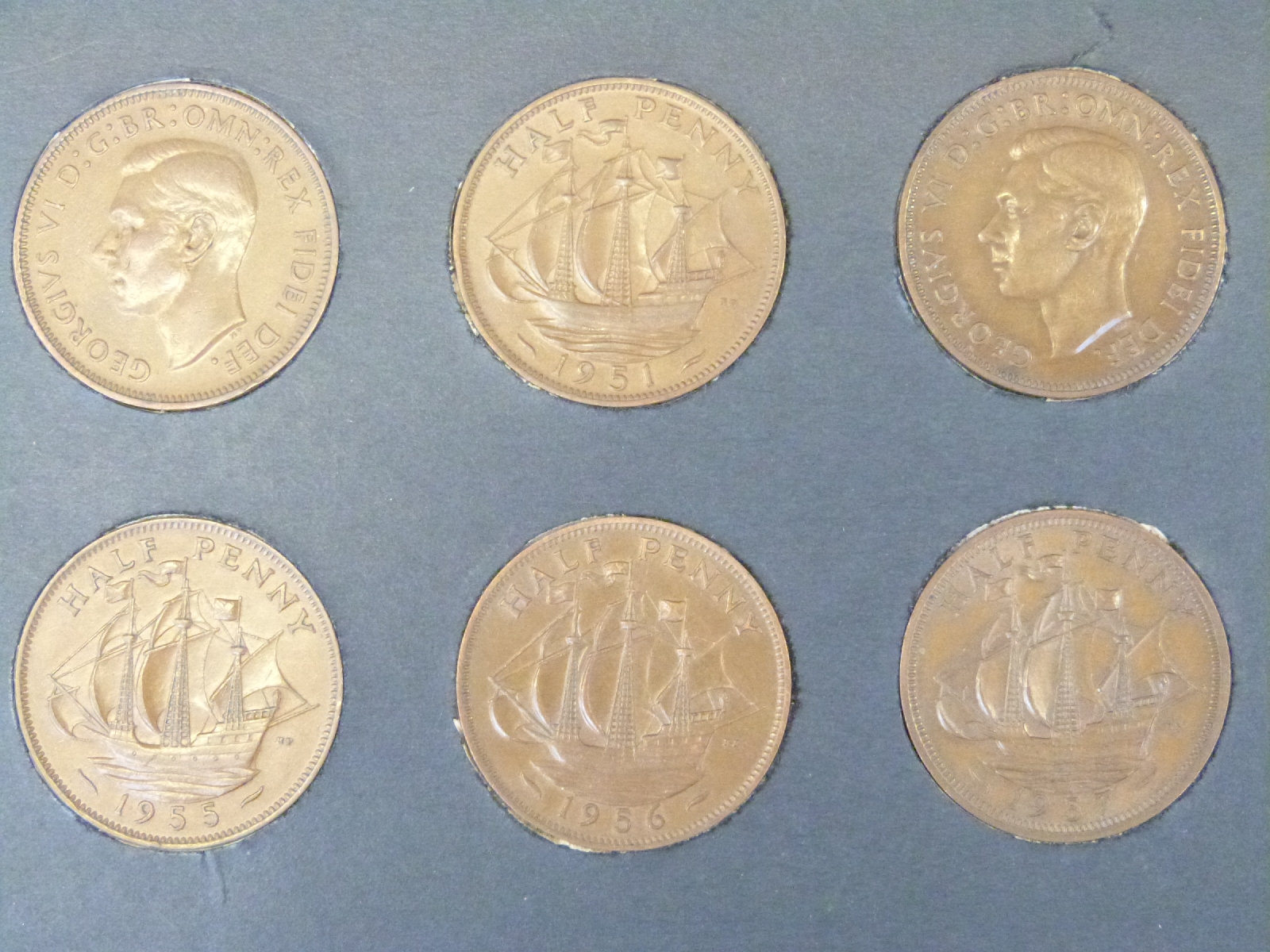 An amateur collection of farthings to include George III Hibernia VF, larger Victorian examples, - Image 6 of 8