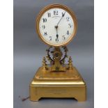 Eureka Clock Co Ltd London electric mantel clock no.