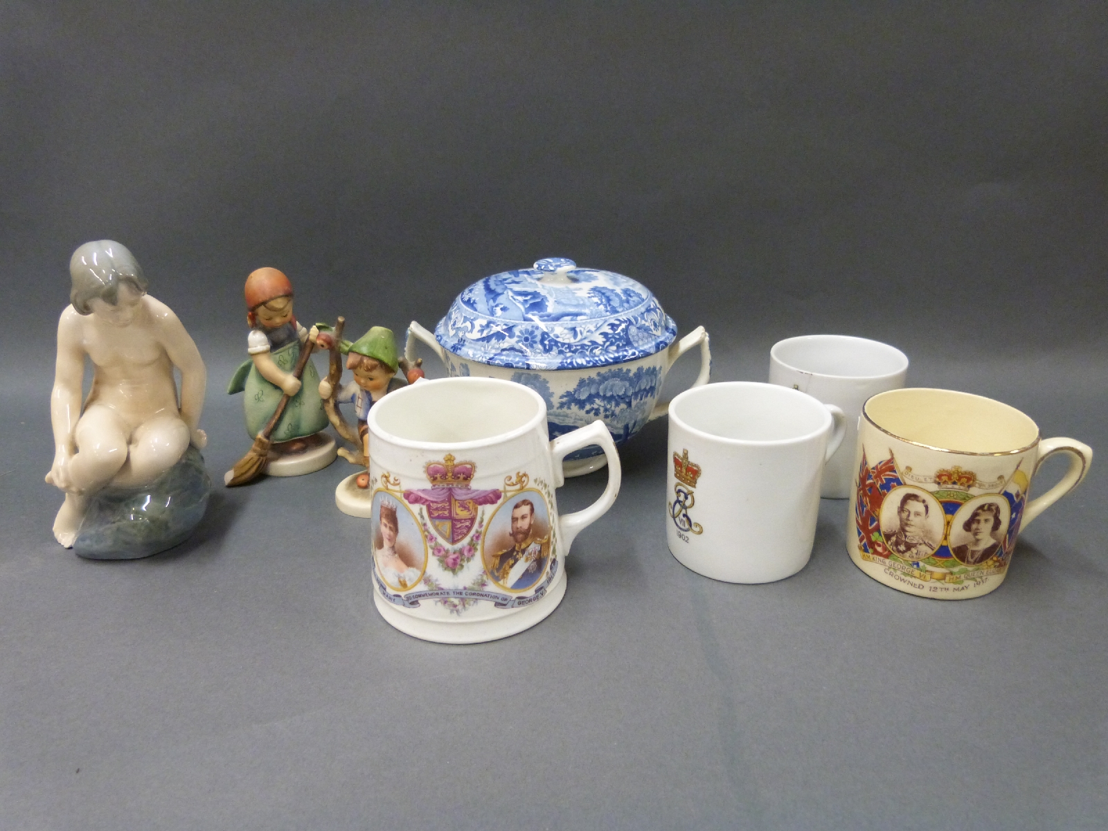 A quantity of ceramics to include Spode tureen, commemorative mugs, - Image 2 of 2