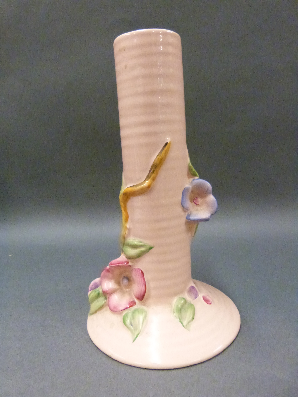 A large Denby jug and Clarice Cliff candlestick - Image 4 of 5