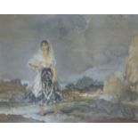 William Russell Flint (1880 -1969) signed print 'Rosalba',