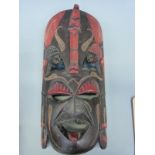 An African tribal mask