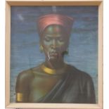 Tretchikoff framed print Zulu Girl,