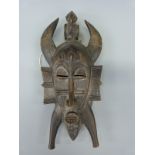 An African Baule mask