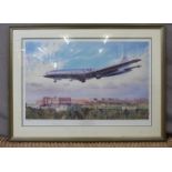 Barry Walding limited edition signed print 737/850 "Brabazon - Lord of the Skies",
