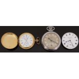 Parsons & Sons of Bristol pocket watch movement,