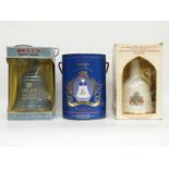 Three Bell's Whisky bells including a 20 year old example,