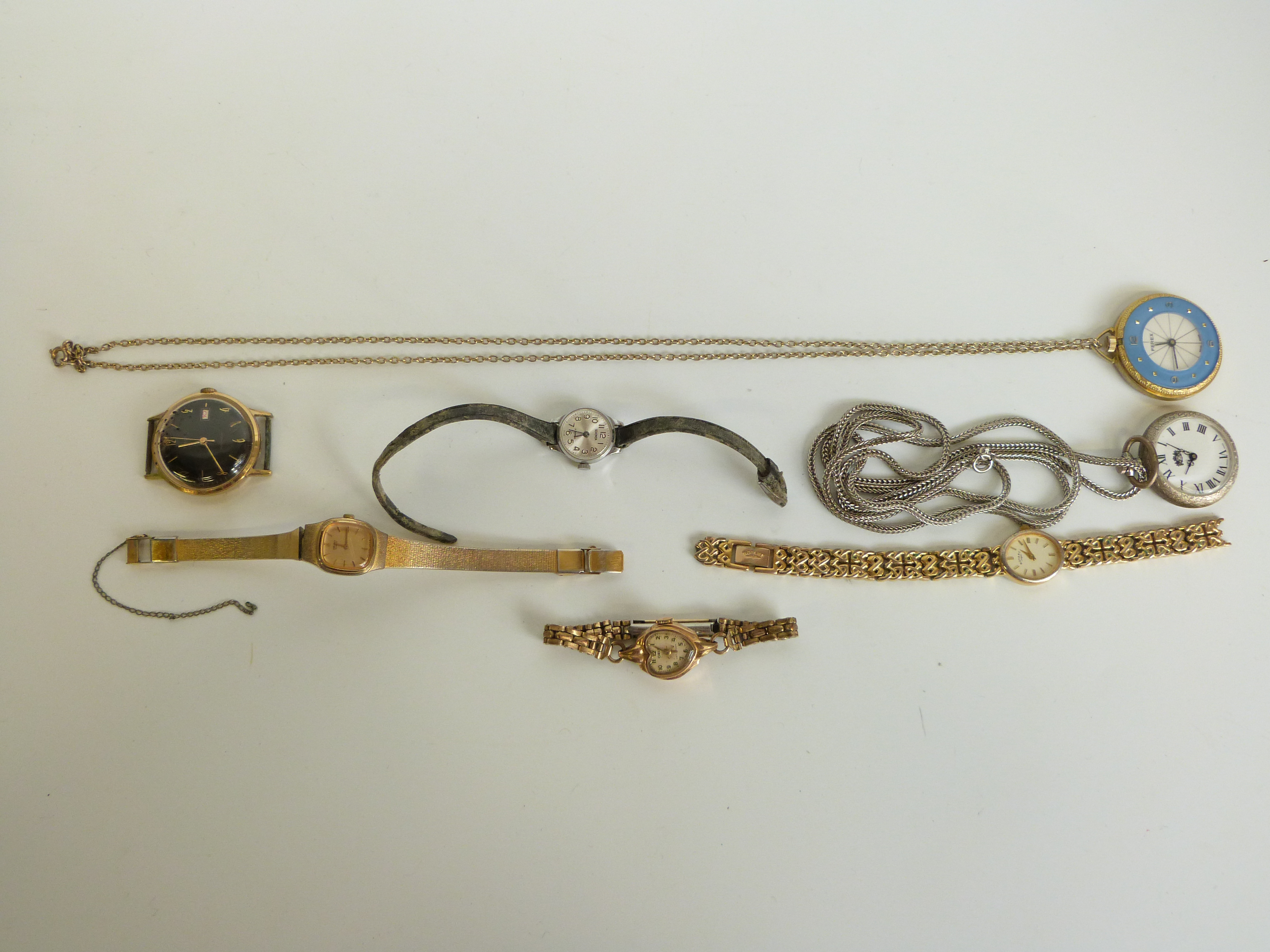 A collection of costume jewellery, watches, silver penknife, Zippo lighter, - Image 17 of 17