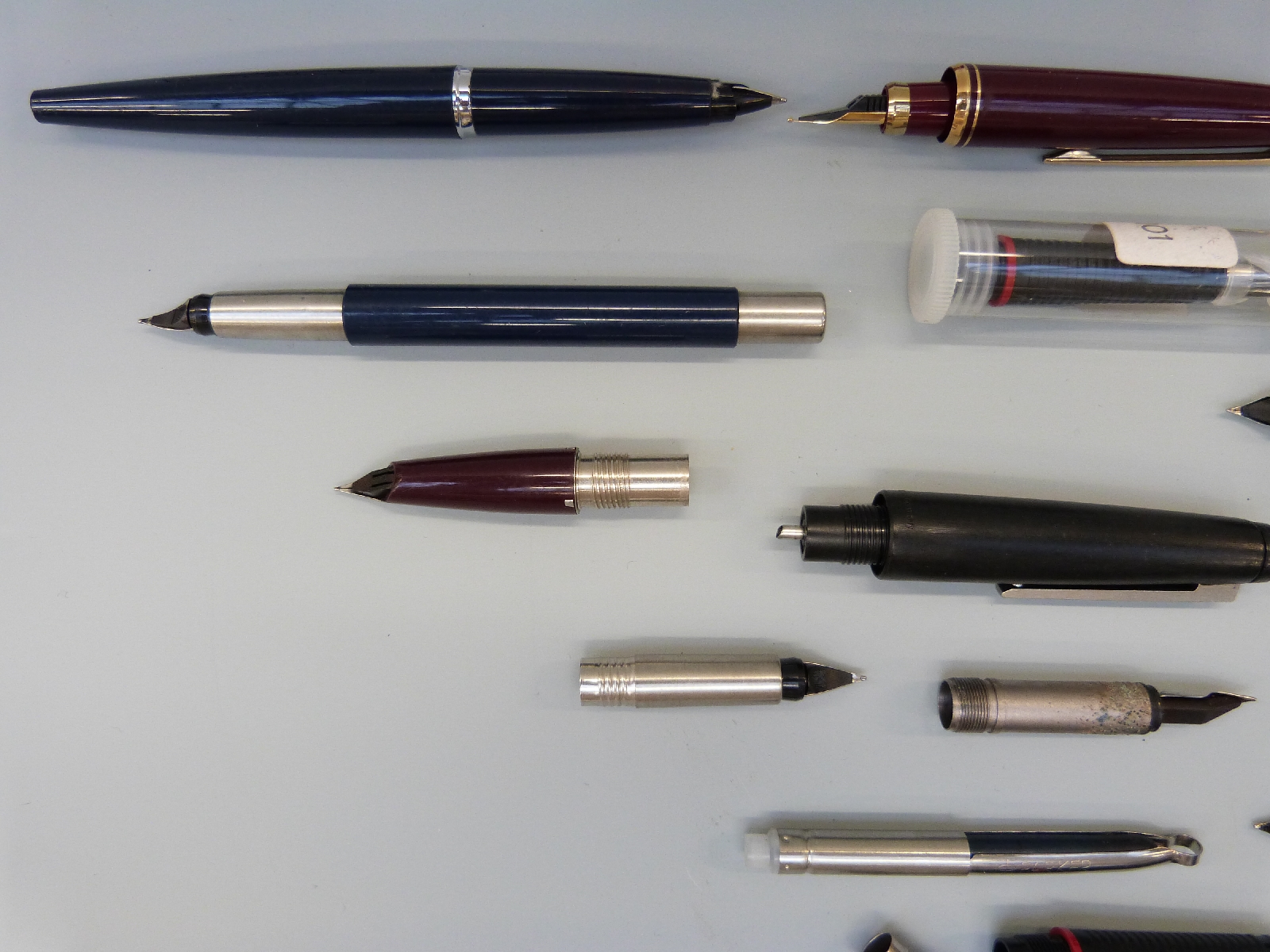 Pen parts and accessories including Parker, - Image 4 of 7