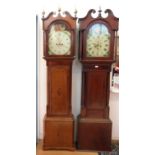 William Herbert of Ludlow, mid 19thC 8 day duration longcased clock,