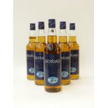 Six bottles of Lochranza Founders' Reserve whisky 70cl 40% vol