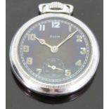 Elgin military marked WWII pocket watch