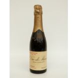 Duc de Marne 1928 champagne quart bottle