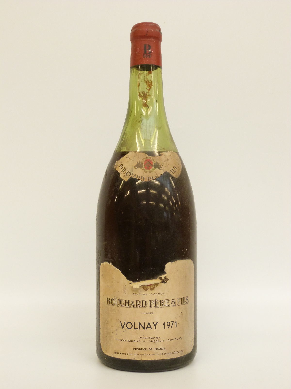 A magnum of Bouchard Pere and Fils Volnay 1971