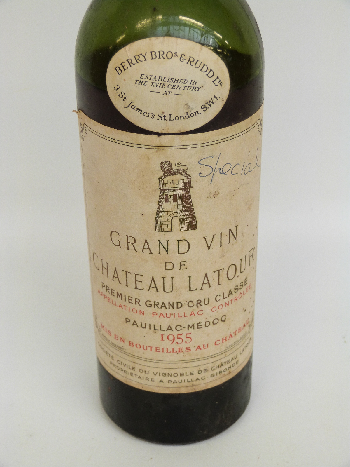 Grand Vin de Chateau Latour 1955 75cl - Image 3 of 3