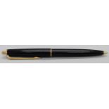 Montblanc 250 propelling pencil with black resin barrel and cap,