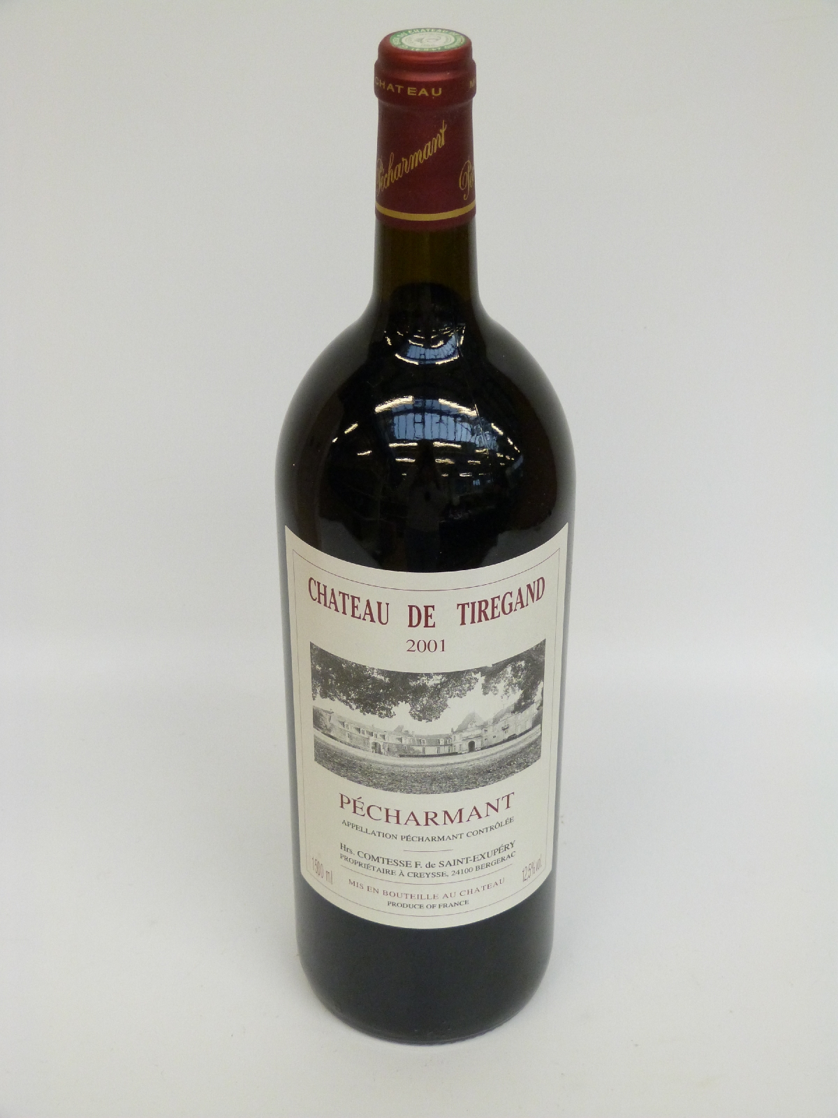 Chateau de Tiregard 2001 Pécharmant, 1500ml 12. - Image 3 of 3