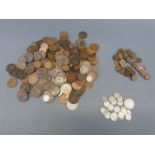 A quantity of sundry UK coinage, Victoria onwards,