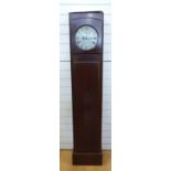 An early / mid-20thC longcase grandmother clock, 169cm tall,