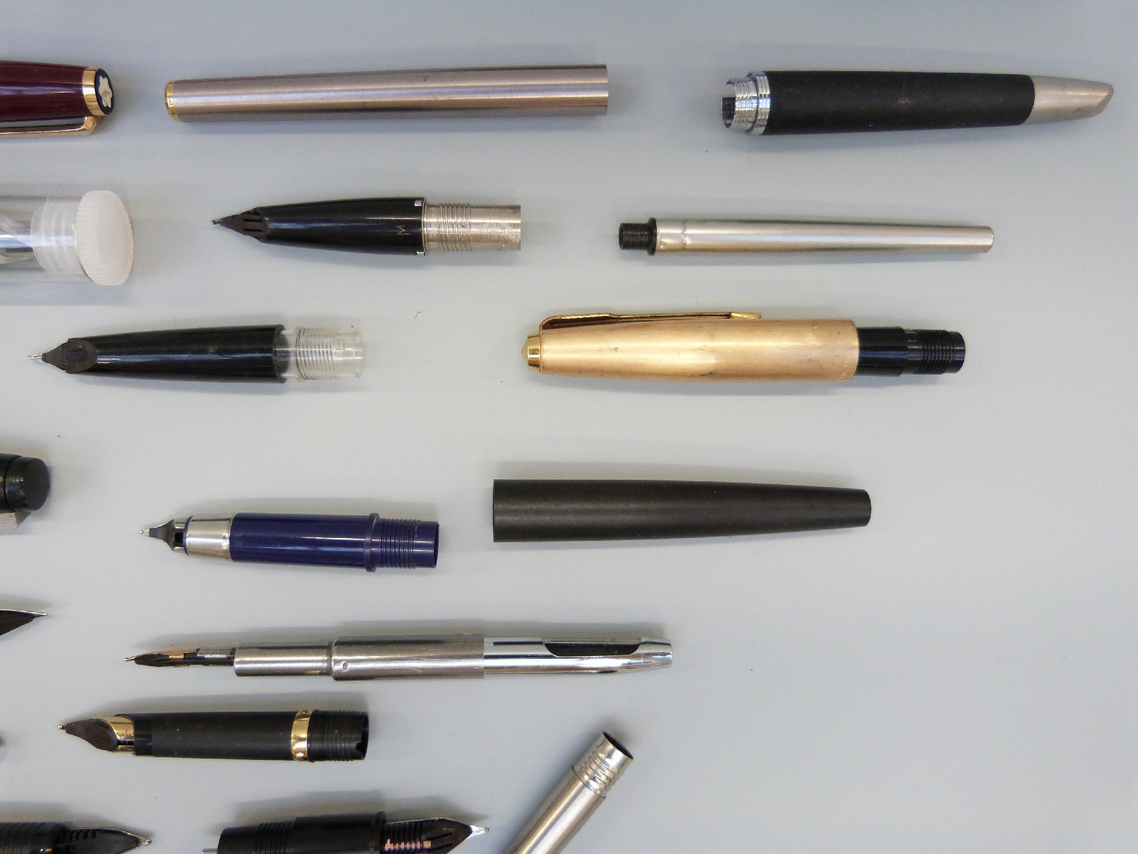 Pen parts and accessories including Parker, - Image 5 of 7