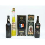 Five bottles of alcohol comprising Taylor's 1995 LBV port 75cl 20%vol,