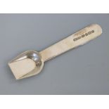 A novelty hallmarked silver ice cream spoon, Birmingham 2007, length 8.