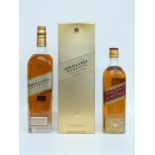 Johnnie Walker Gold Label reserve whisky, 1 litre 40%vol,