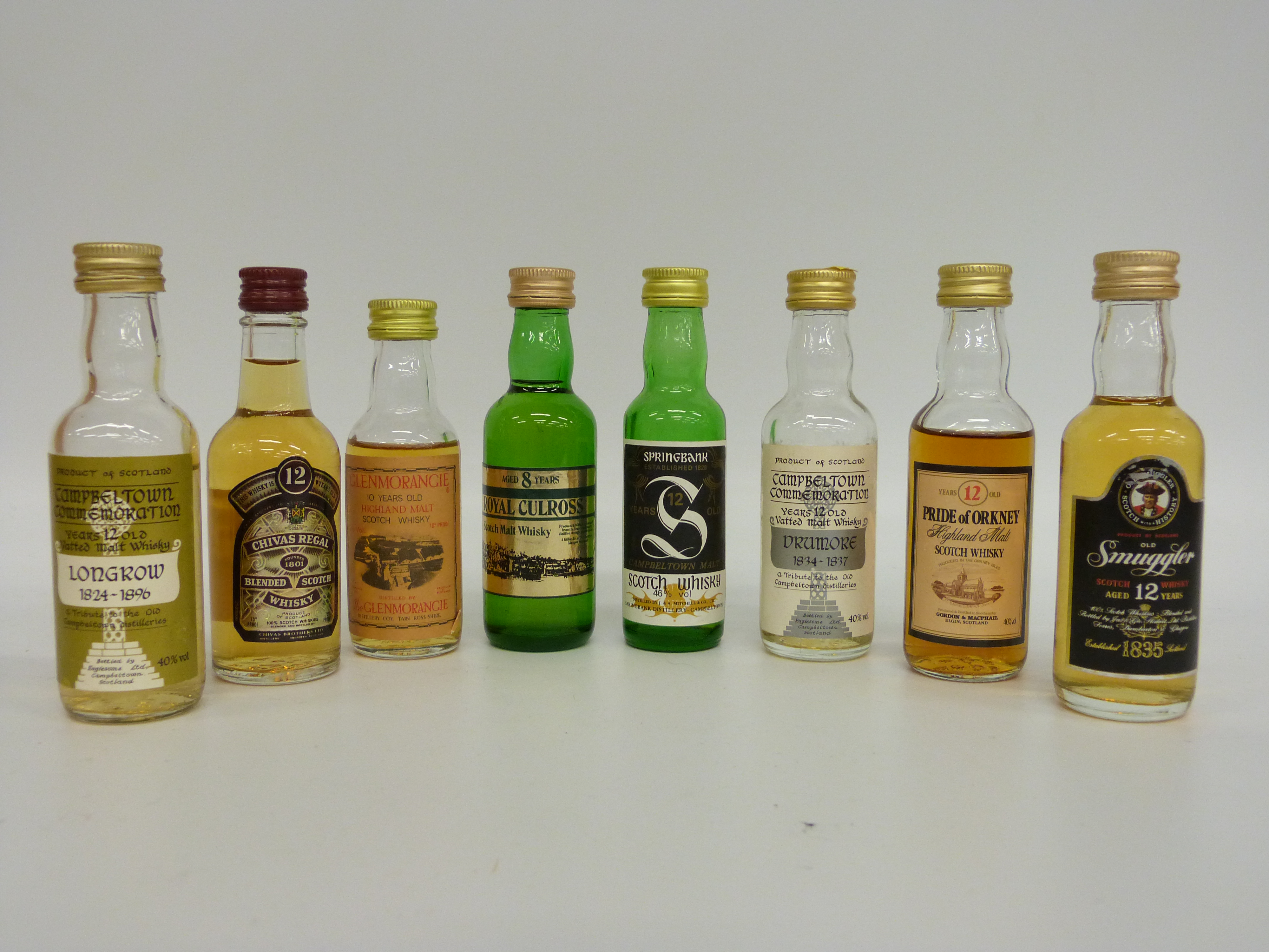 Approximately 50 whisky miniatures mainly aged, American imports and high proof including Jameson, - Image 2 of 2