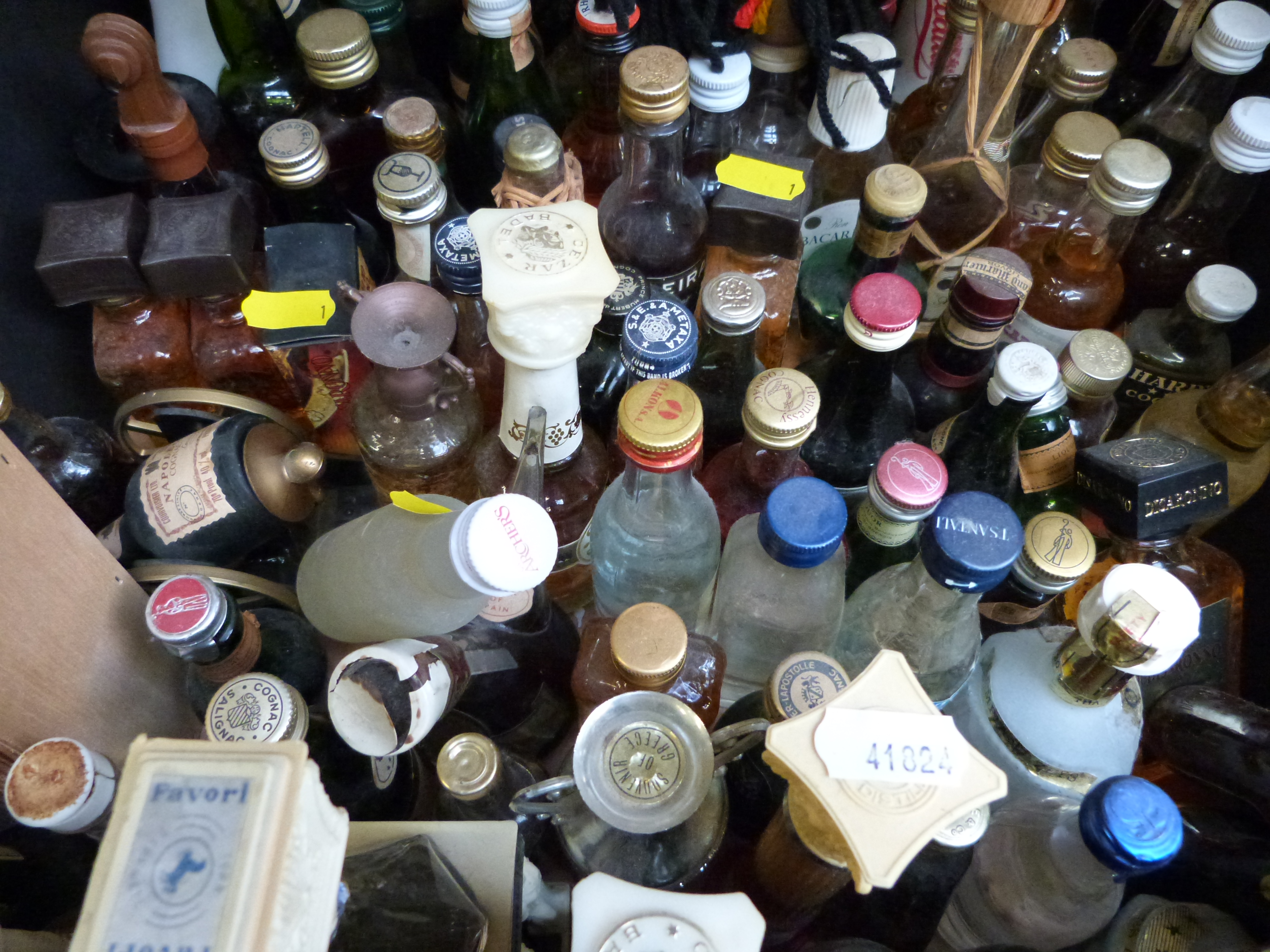 Approximately 120 alcohol miniatures including vodkas, rum, wines, - Image 2 of 3