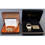 Seiko Sportsmatic Super gold plated gentleman's automatic wristwatch with date aperture,