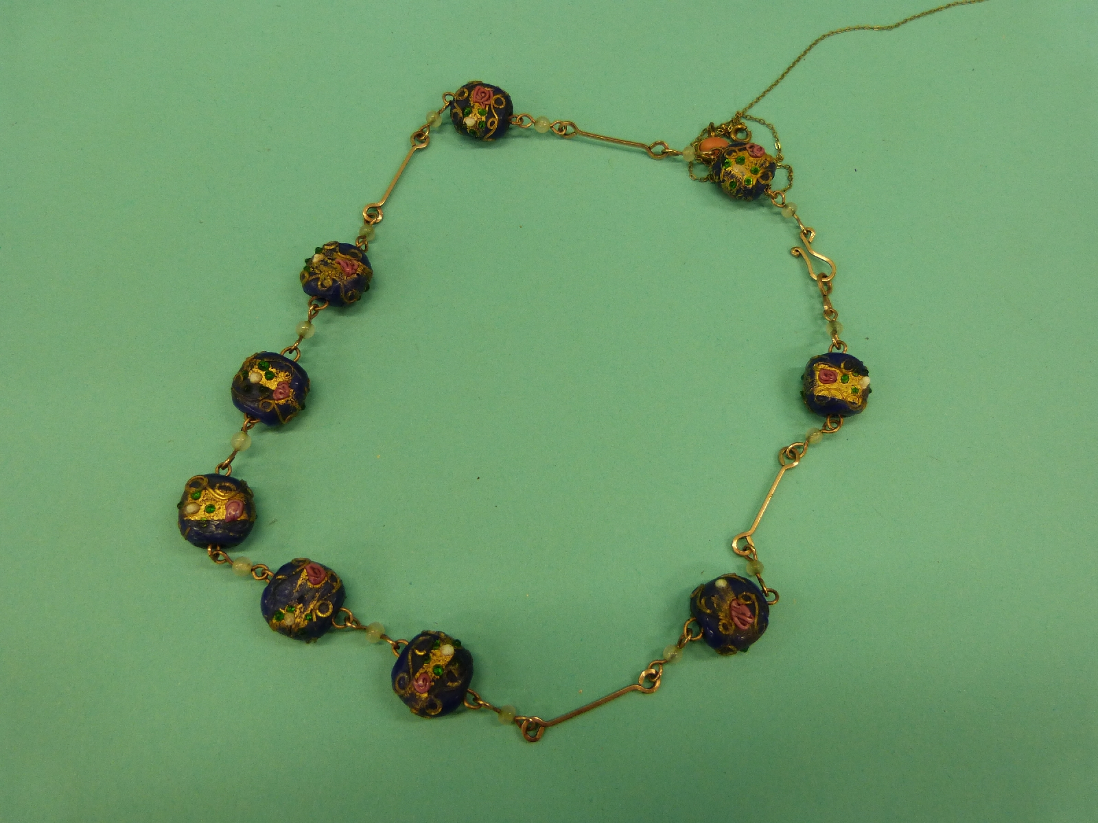 A collection of costume jewellery including modern Chinese items - Image 7 of 13