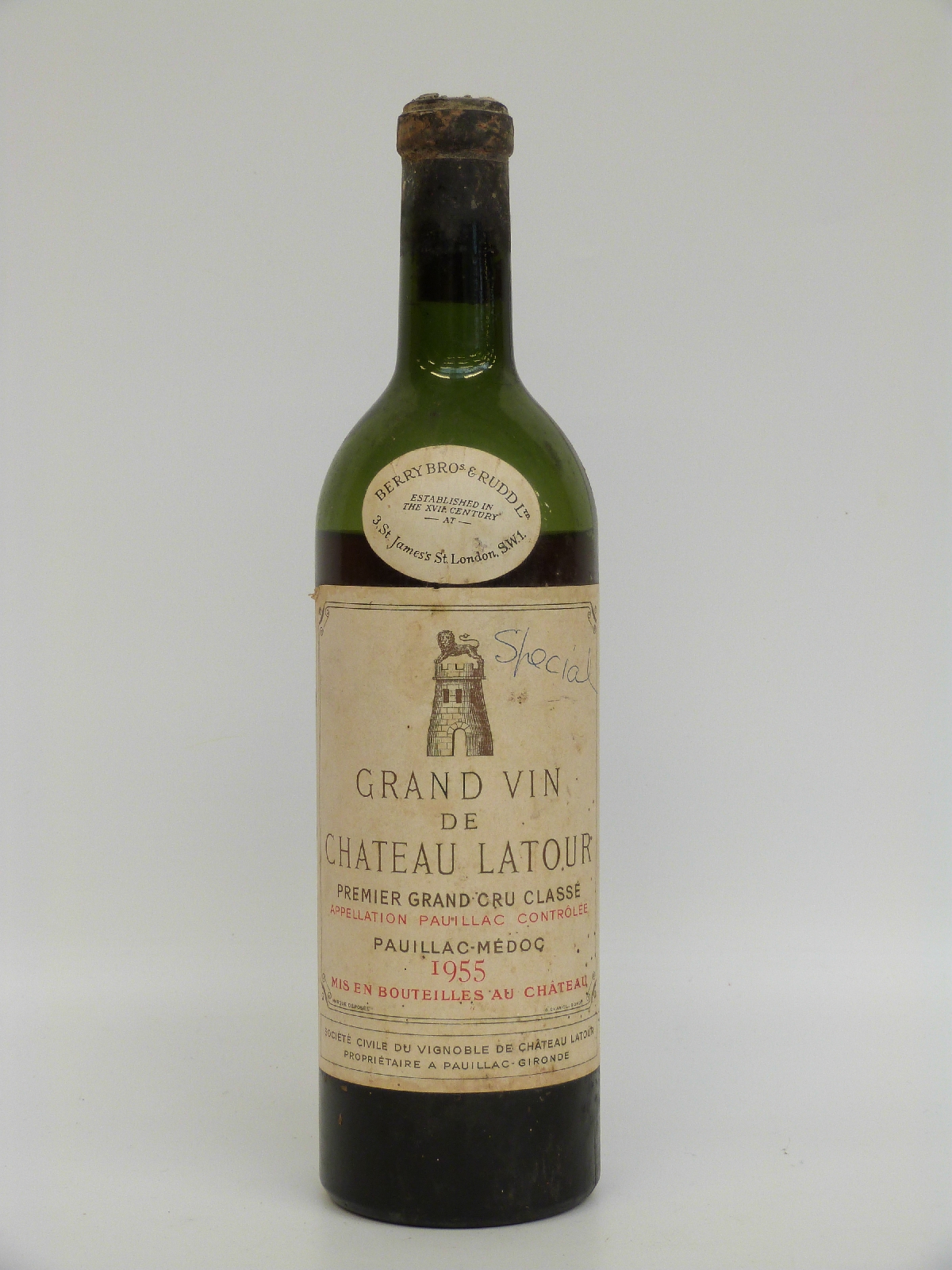 Grand Vin de Chateau Latour 1955 75cl