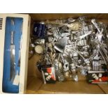 A large collection of Kings pattern silver plated cutlery