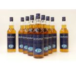 Twelve bottles of Lochranza Founders' Reserve whisky, 70cl, 40% vol,