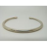 A Georg Jensen silver bangle