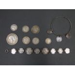 Approximately 60g of mixed silver,